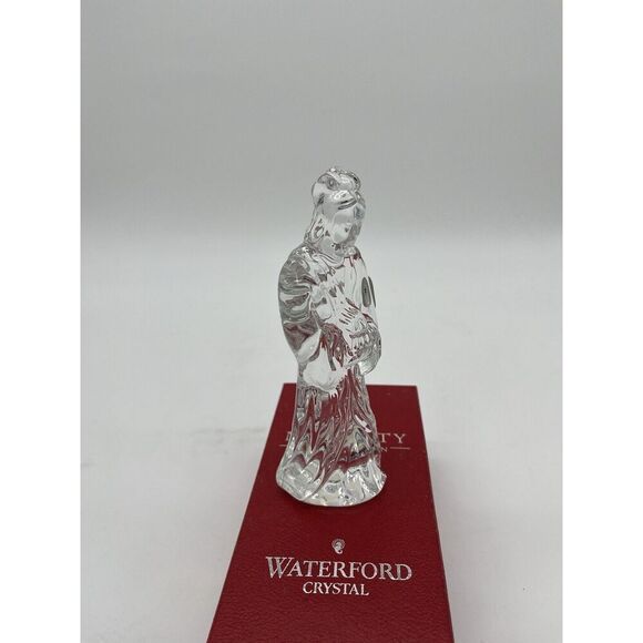 Waterford Crystal Christmas Nativity Figure Gaspar Wiseman Ireland With Box - Picture 1 of 10